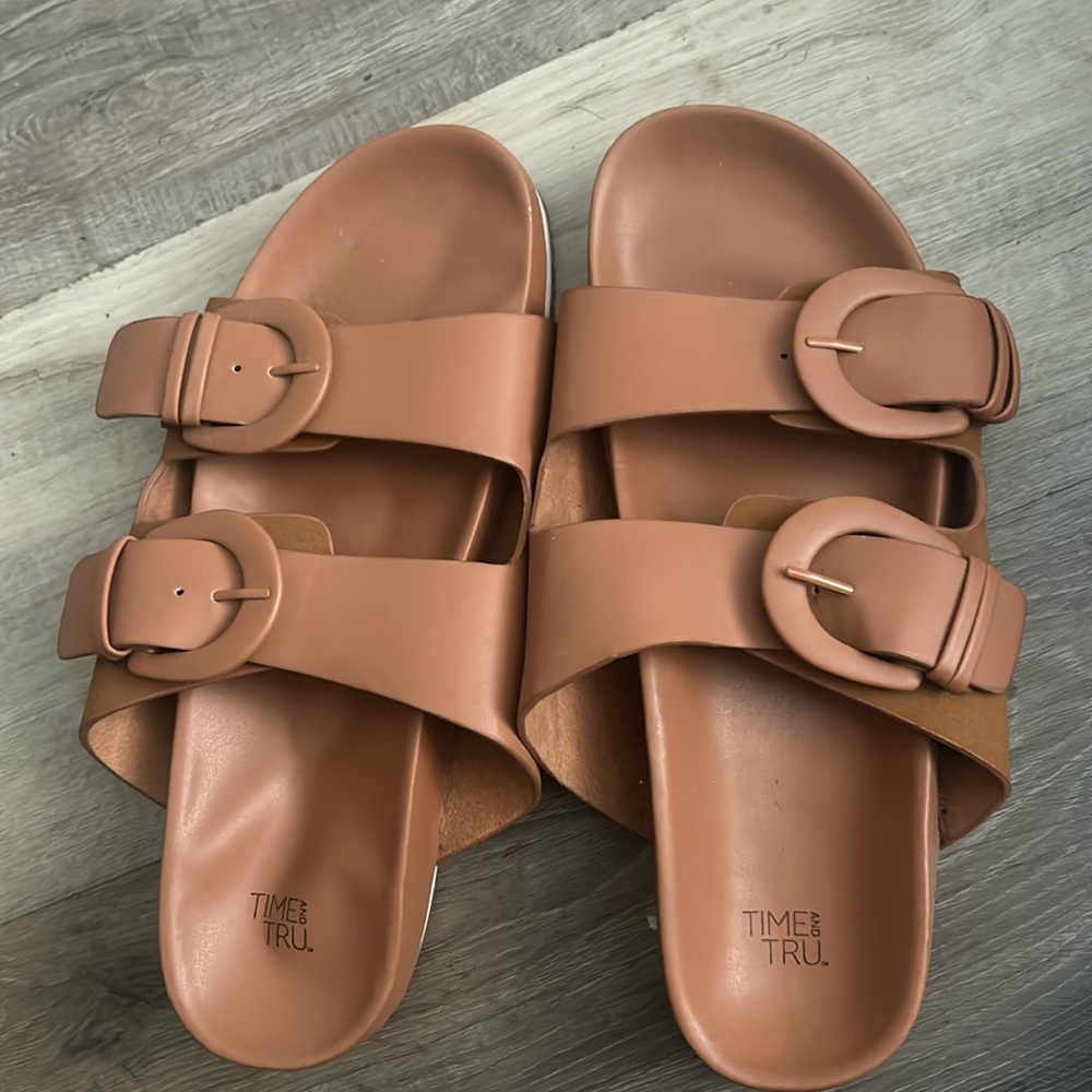 Comfortable brown shoes